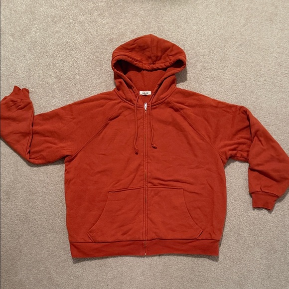 Garage Tops - Garage Oversized Zip Hoodie